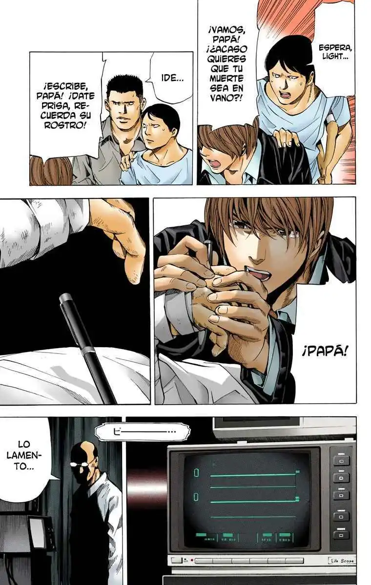 Página 16 — Death Note - full color Capítulo 74