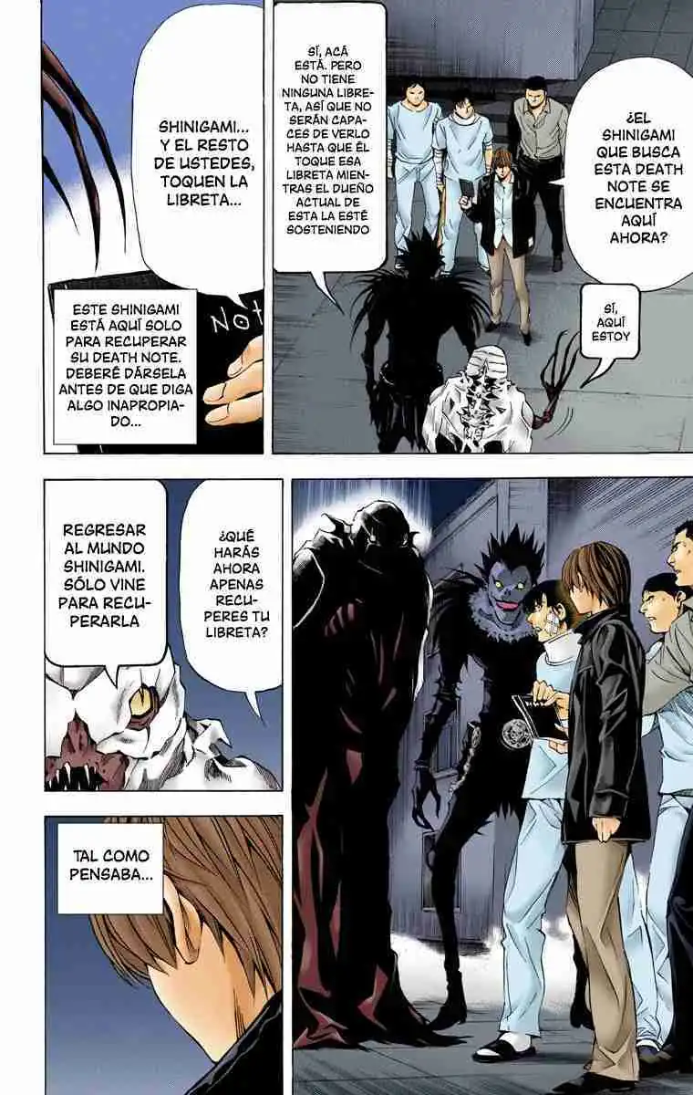 Página 19 — Death Note - full color Capítulo 74