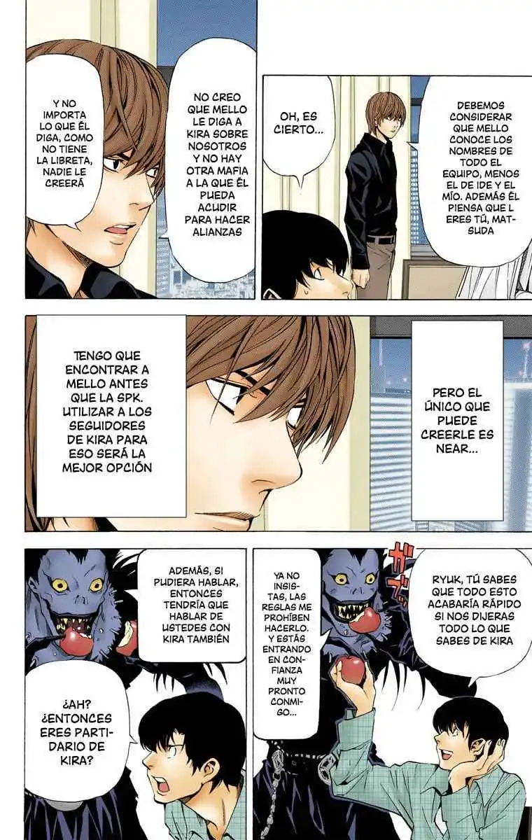 Página 4 — Death Note - full color Capítulo 76