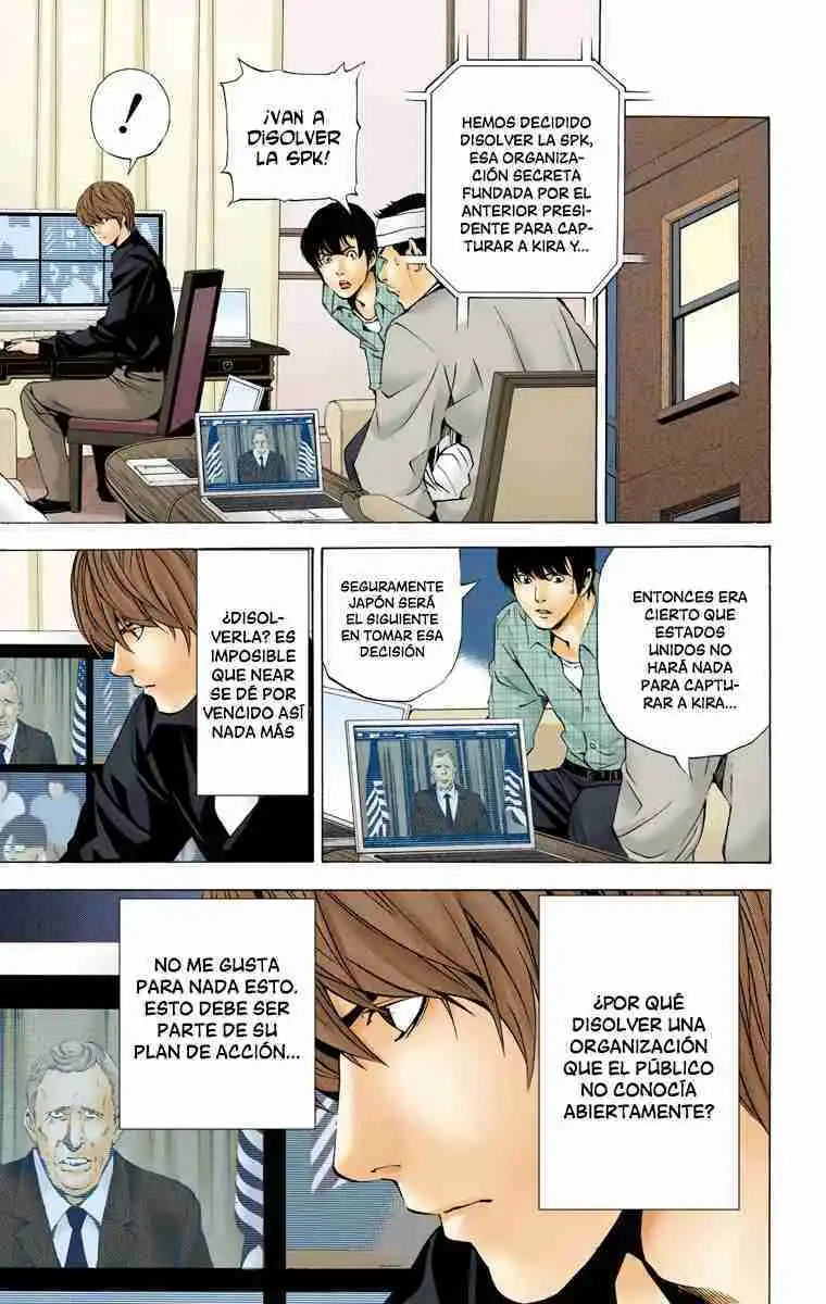 Página 13 — Death Note - full color Capítulo 76