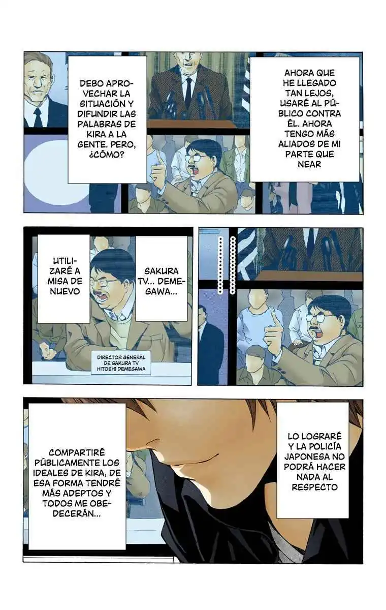 Página 14 — Death Note - full color Capítulo 76