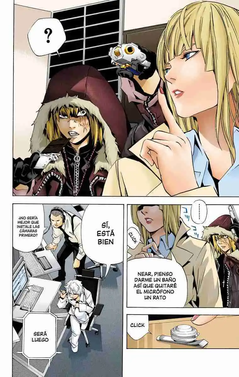 Página 16 — Death Note - full color Capítulo 76