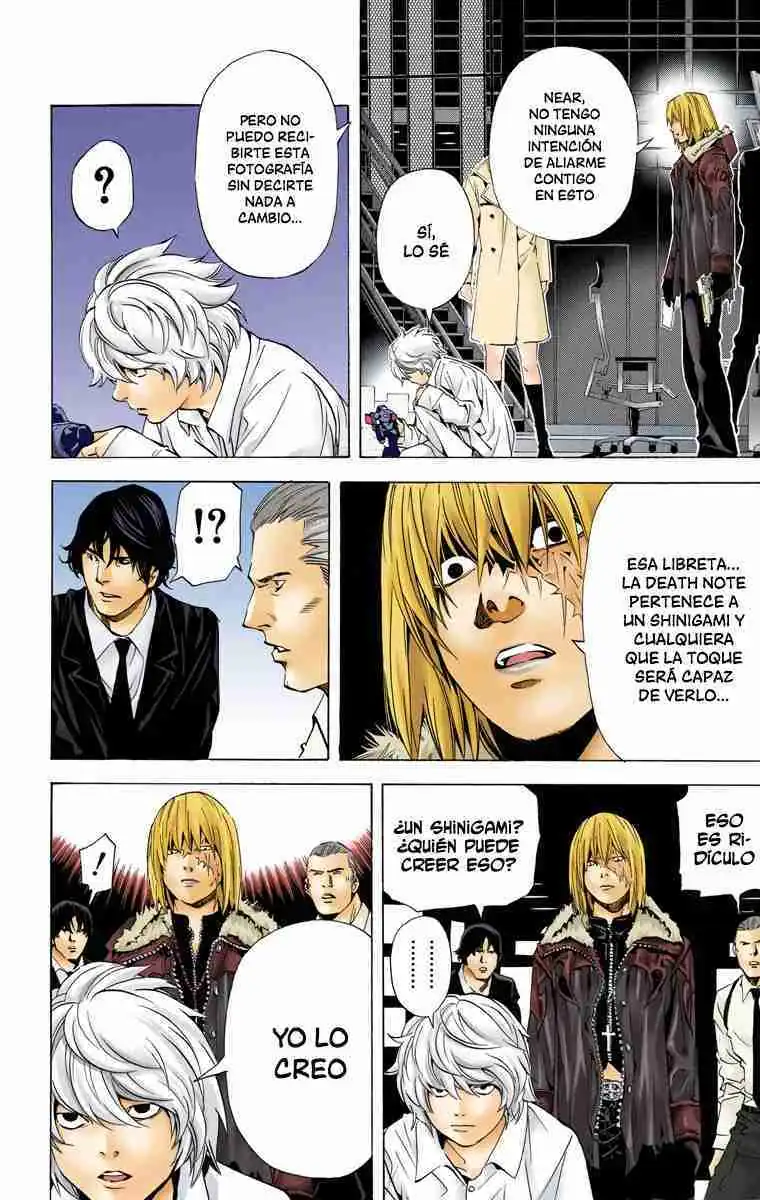 Página 8 — Death Note - full color Capítulo 77