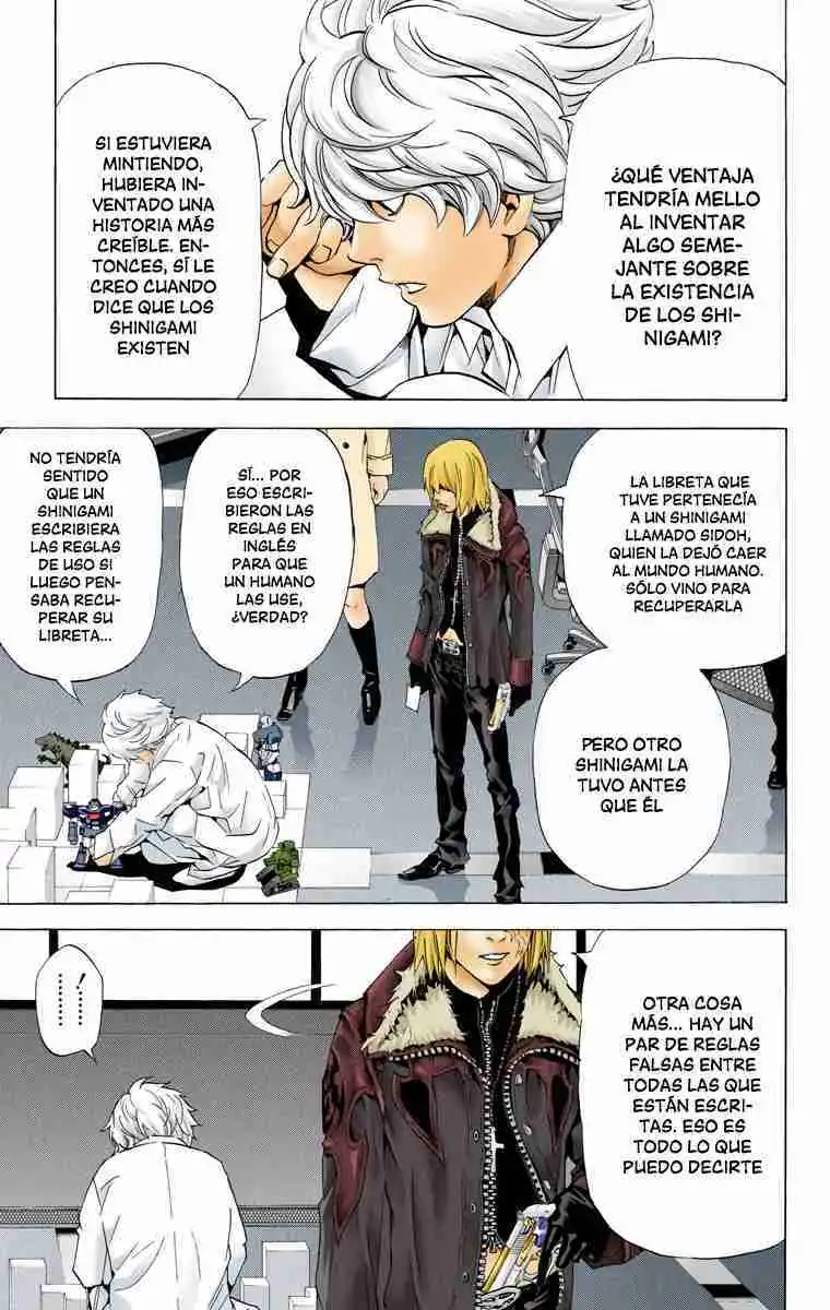 Página 9 — Death Note - full color Capítulo 77