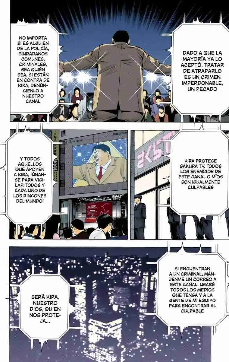 Página 18 — Death Note - full color Capítulo 77