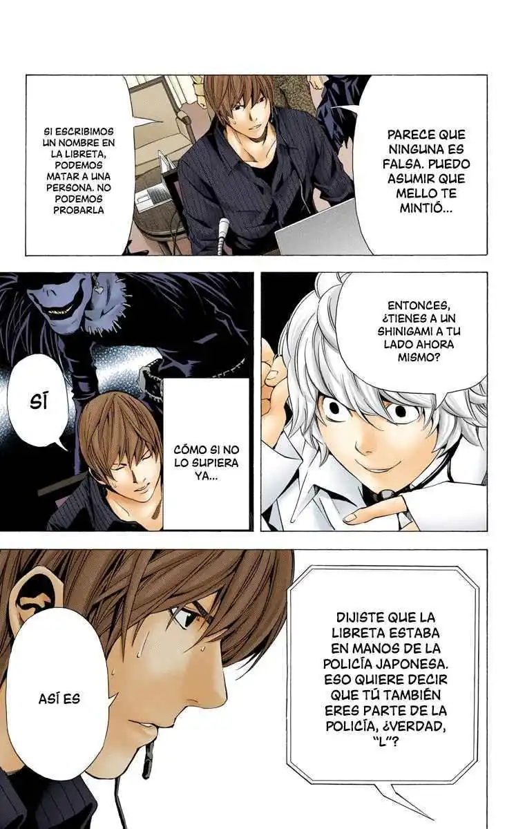 Página 7 — Death Note - full color Capítulo 78