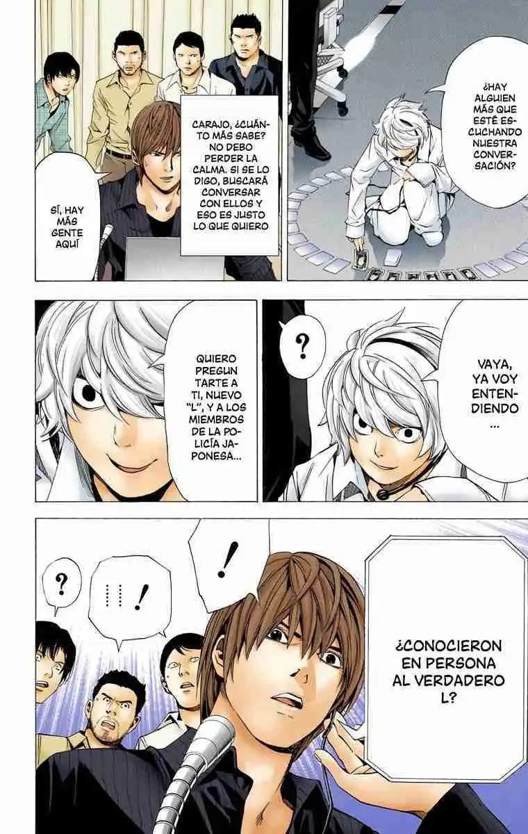 Página 8 — Death Note - full color Capítulo 78
