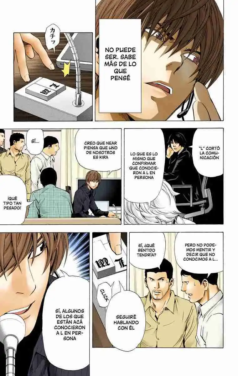 Página 9 — Death Note - full color Capítulo 78
