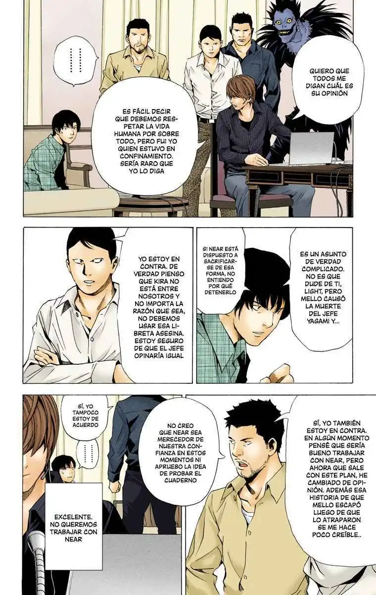 Página 16 — Death Note - full color Capítulo 78