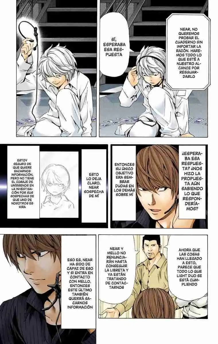 Página 17 — Death Note - full color Capítulo 78