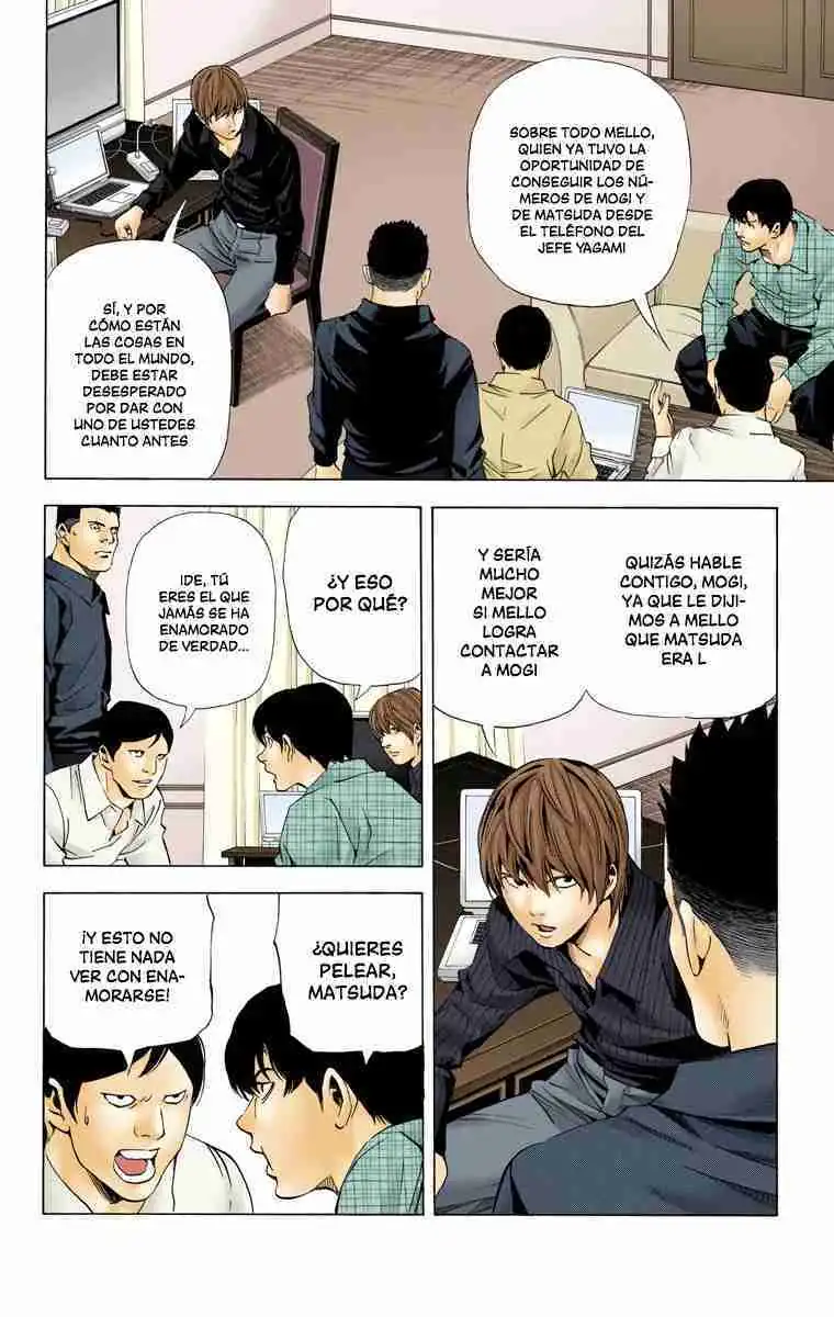 Página 18 — Death Note - full color Capítulo 78
