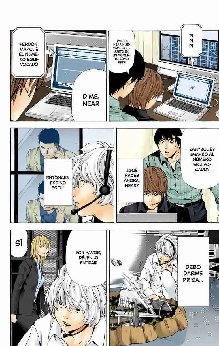 Página 10 — Death Note - full color Capítulo 79