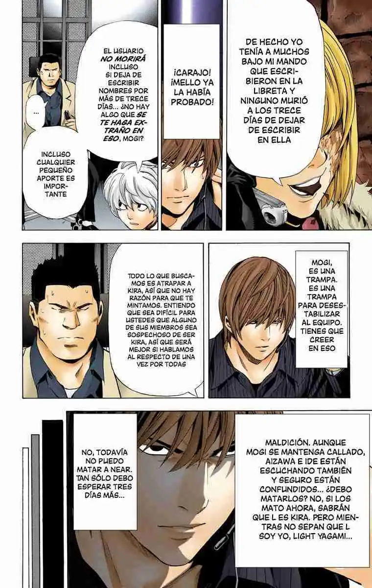 Página 16 — Death Note - full color Capítulo 79