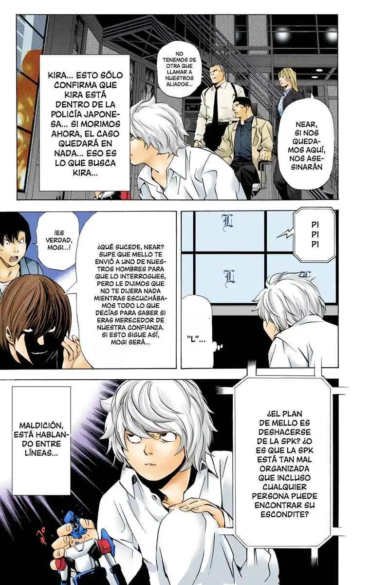Página 19 — Death Note - full color Capítulo 79