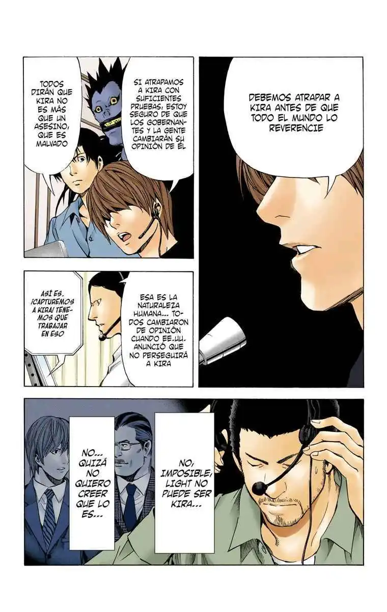 Página 19 — Death Note - full color Capítulo 80
