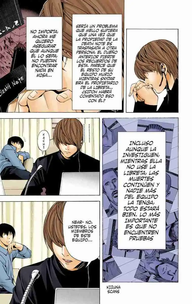 Página 13 — Death Note - full color Capítulo 81