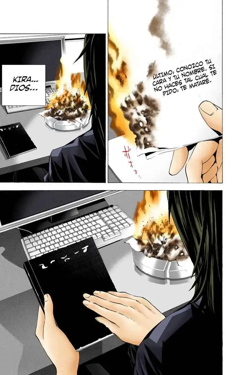 Página 19 — Death Note - full color Capítulo 81