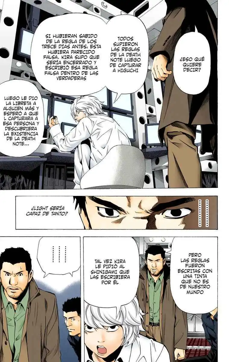 Página 13 — Death Note - full color Capítulo 82