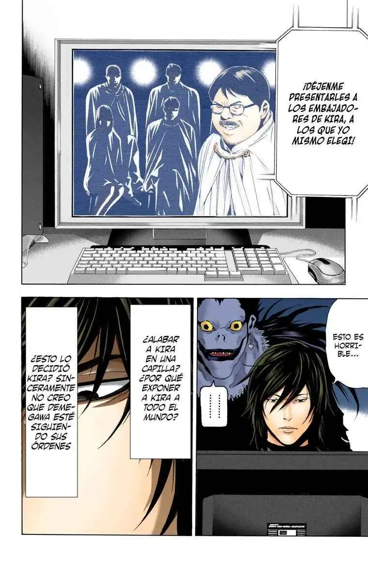 Página 16 — Death Note - full color Capítulo 83