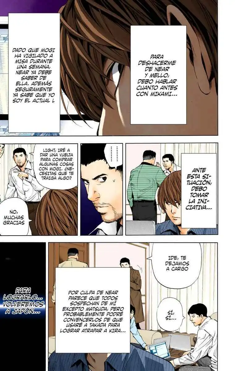 Página 5 — Death Note - full color Capítulo 86