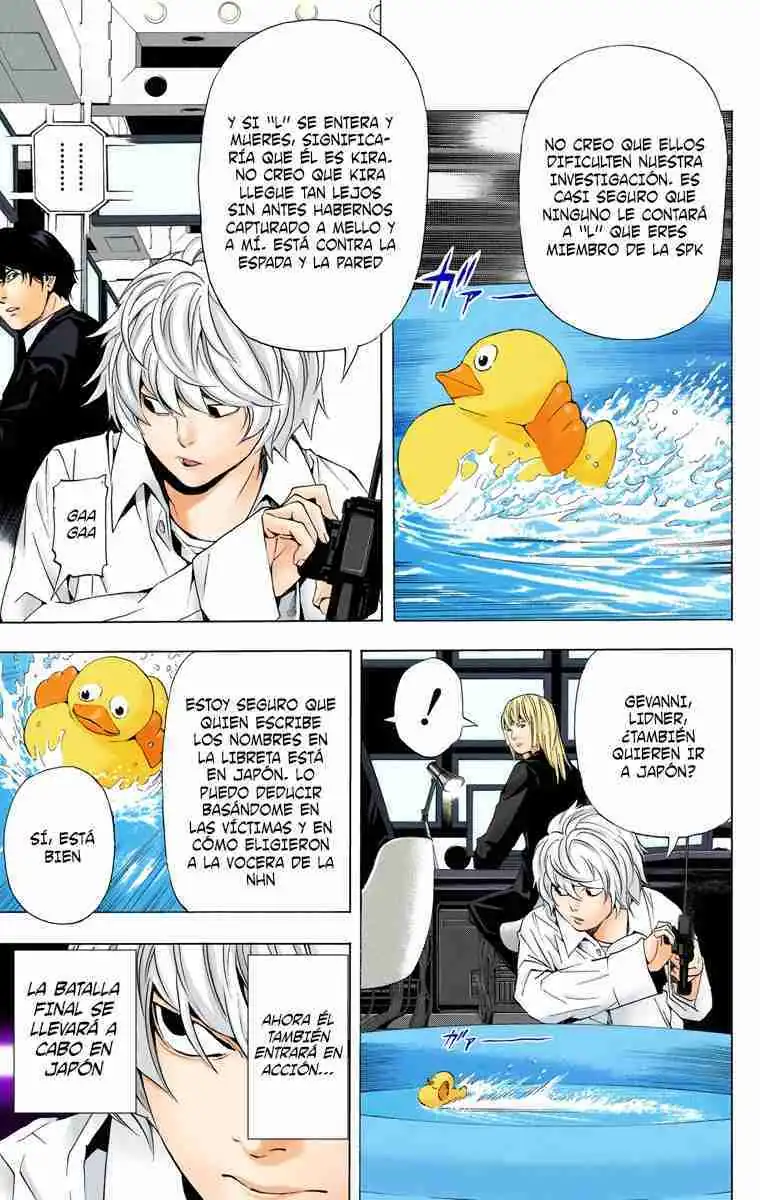 Página 17 — Death Note - full color Capítulo 86