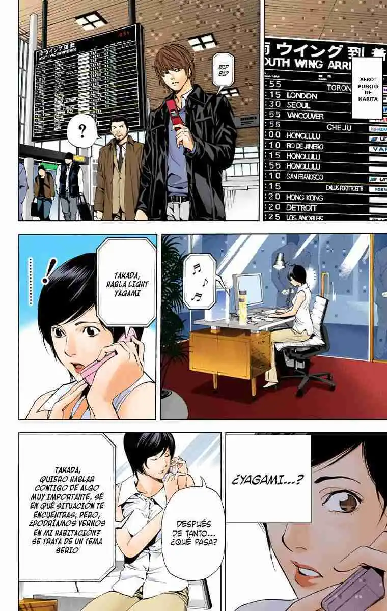 Página 18 — Death Note - full color Capítulo 86