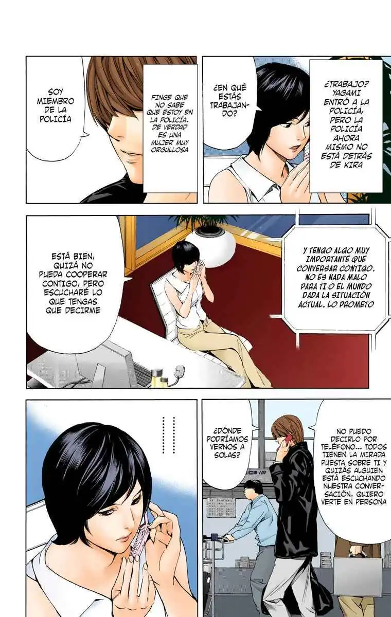 Página 4 — Death Note - full color Capítulo 87