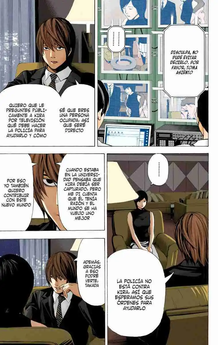 Página 15 — Death Note - full color Capítulo 87