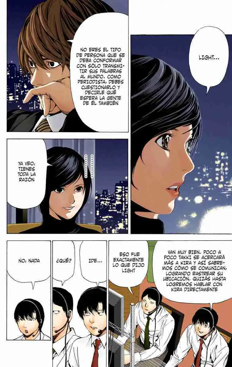 Página 16 — Death Note - full color Capítulo 87