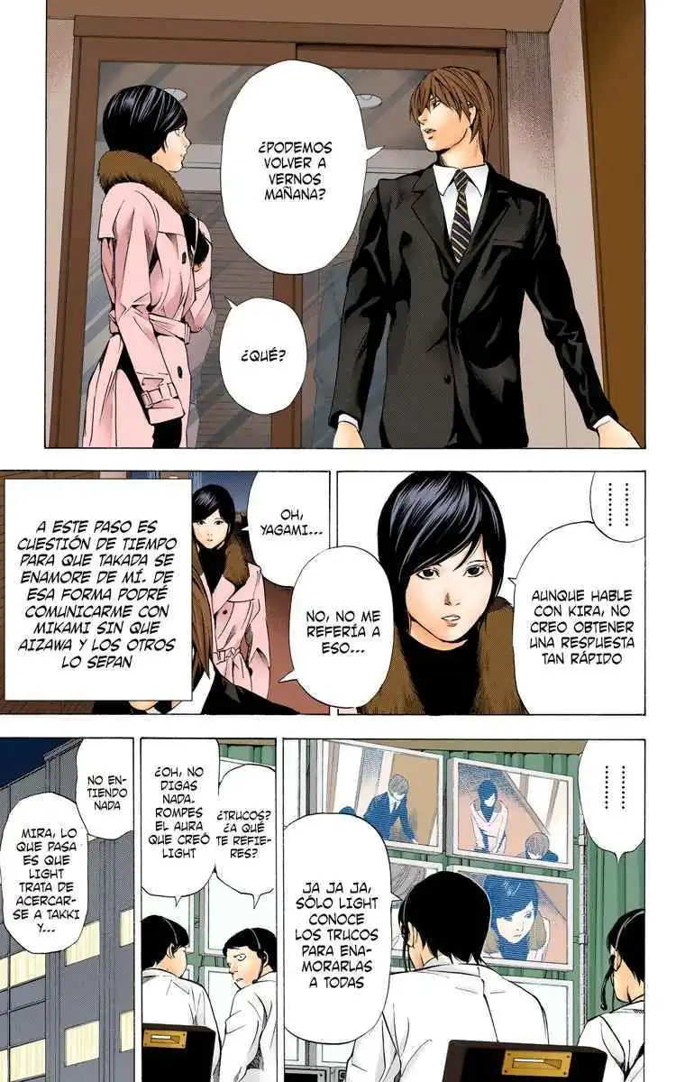 Página 19 — Death Note - full color Capítulo 87