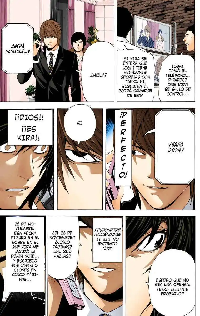 Página 13 — Death Note - full color Capítulo 88