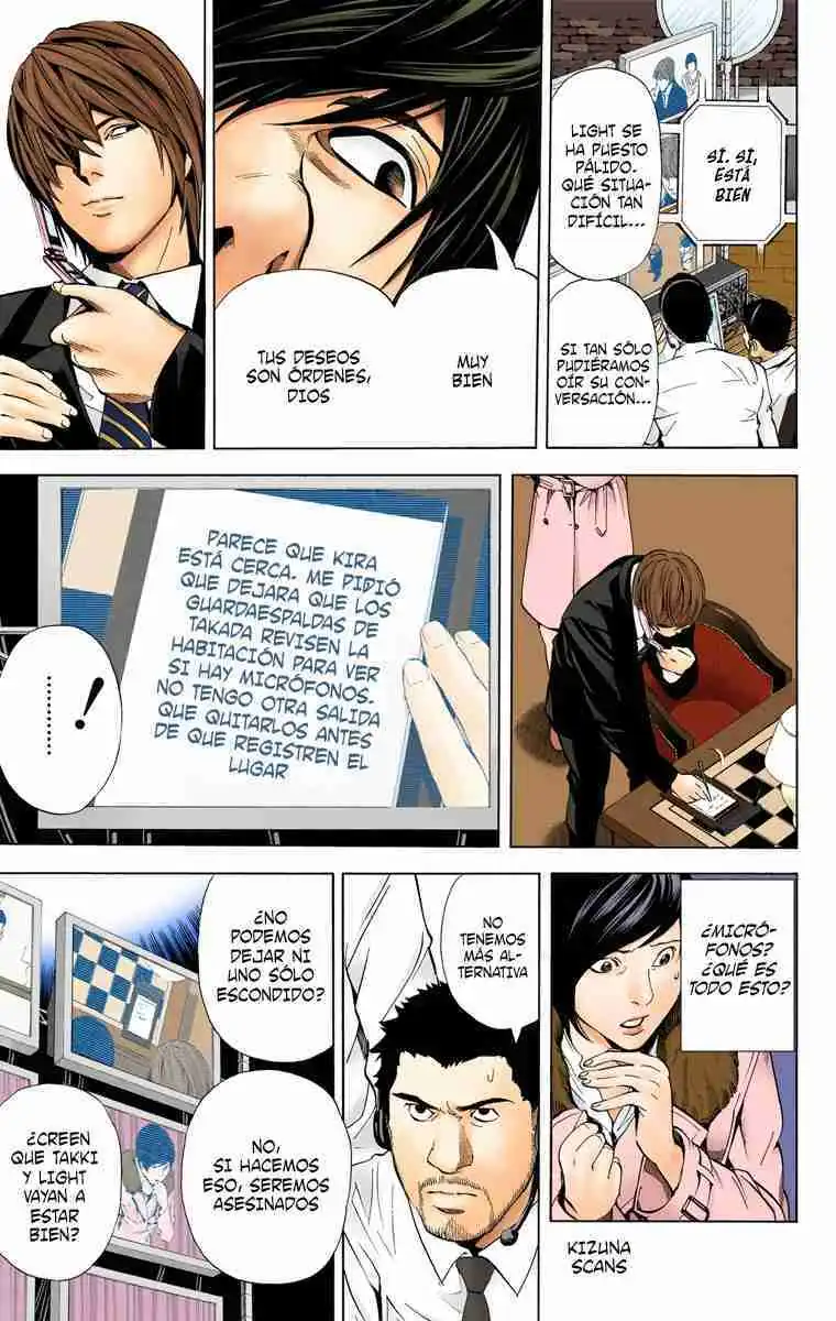 Página 15 — Death Note - full color Capítulo 88