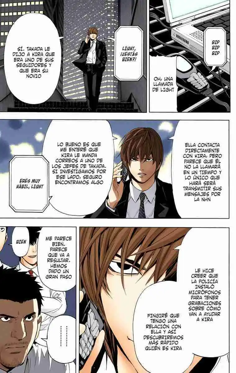 Página 19 — Death Note - full color Capítulo 88