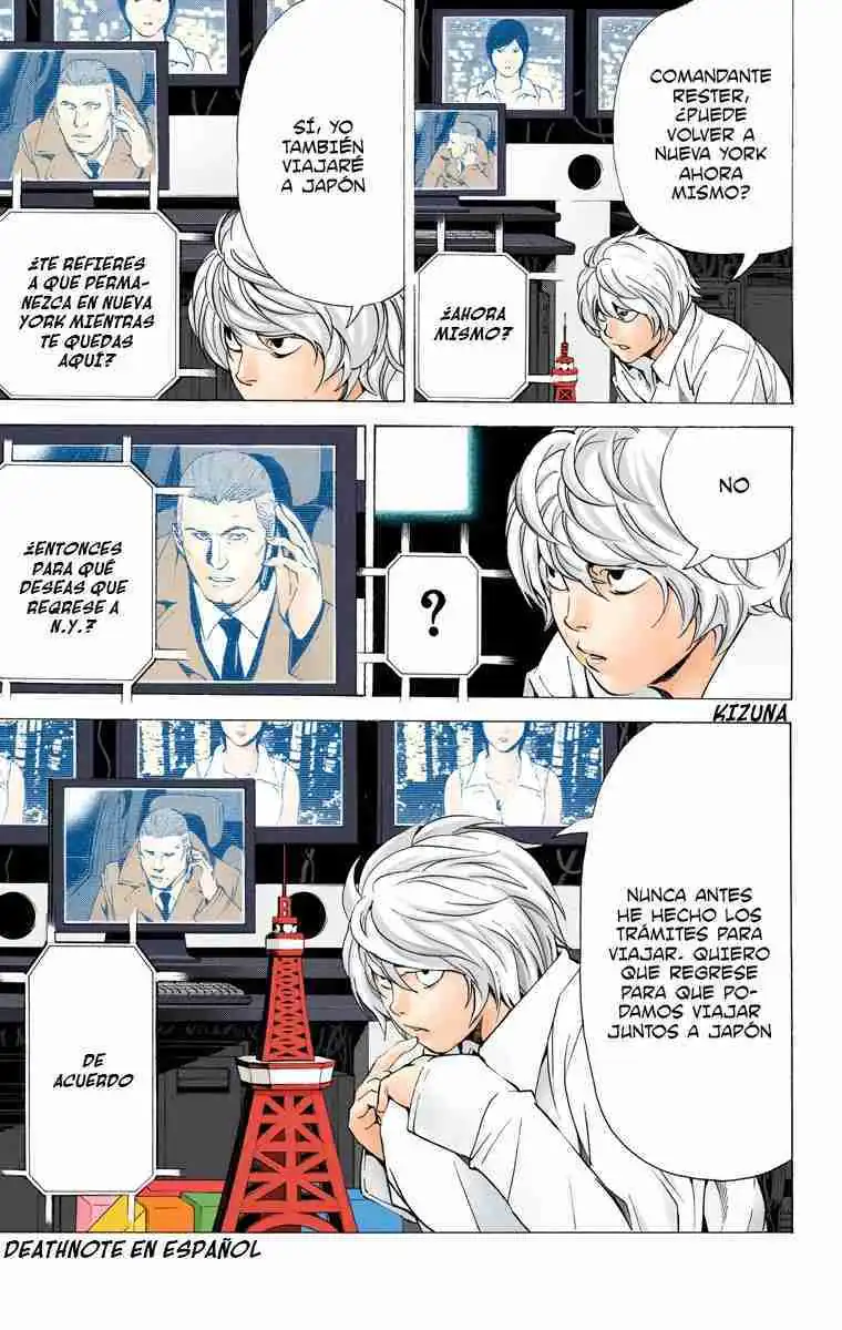 Página 5 — Death Note - full color Capítulo 89