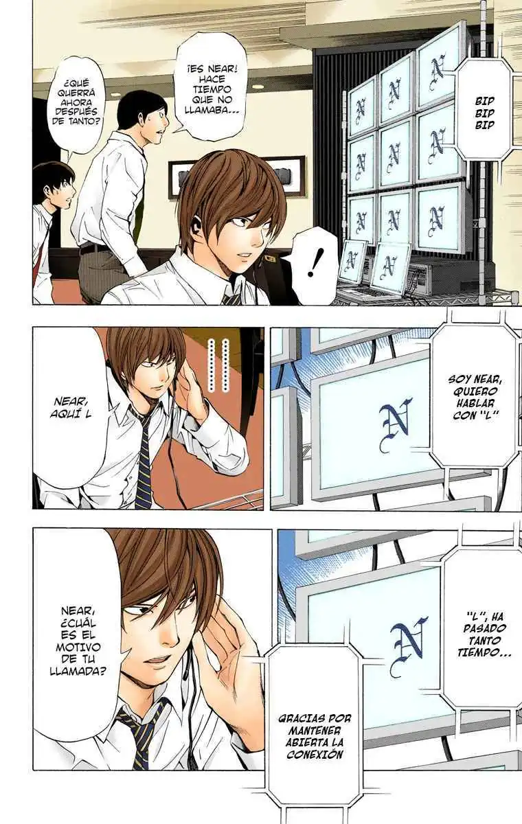 Página 8 — Death Note - full color Capítulo 89