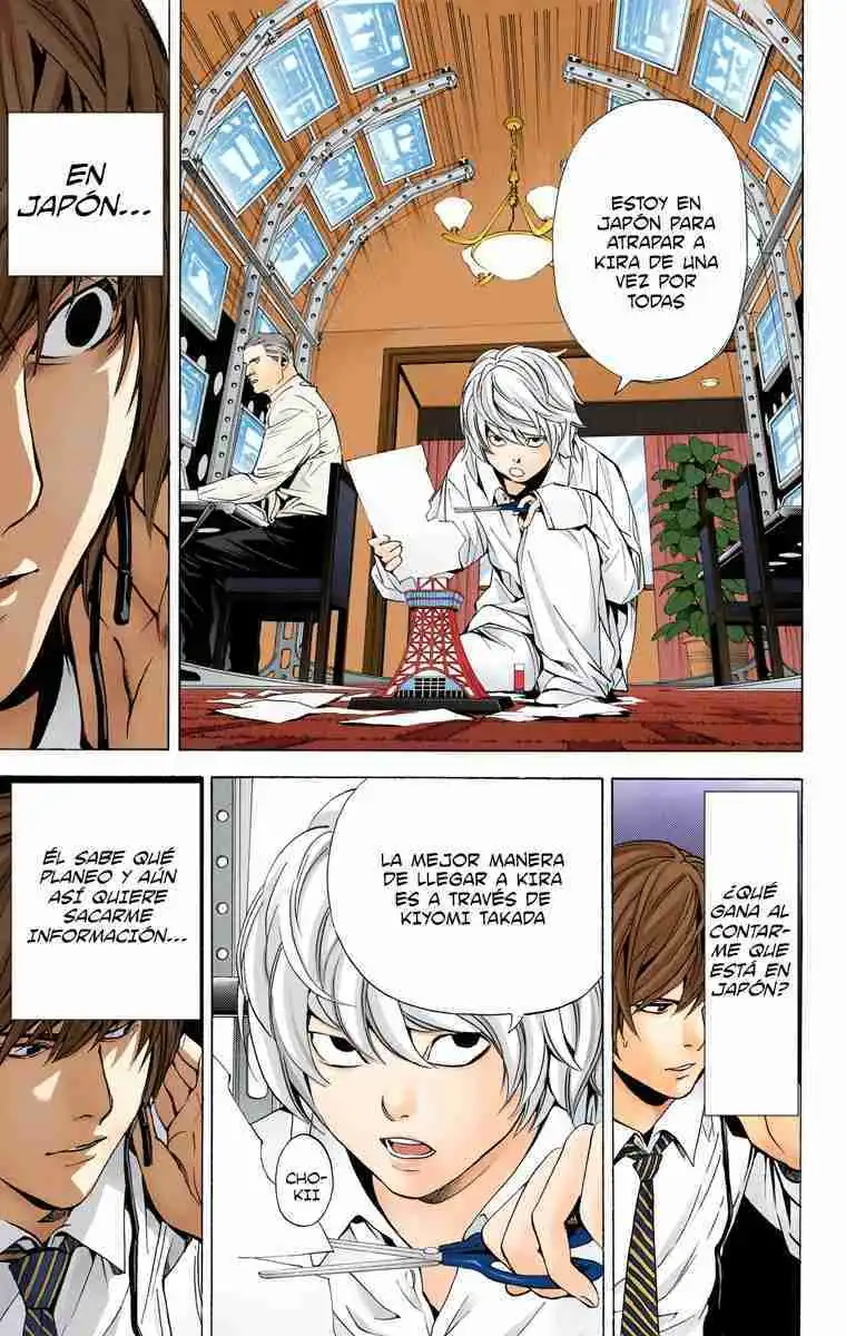 Página 9 — Death Note - full color Capítulo 89