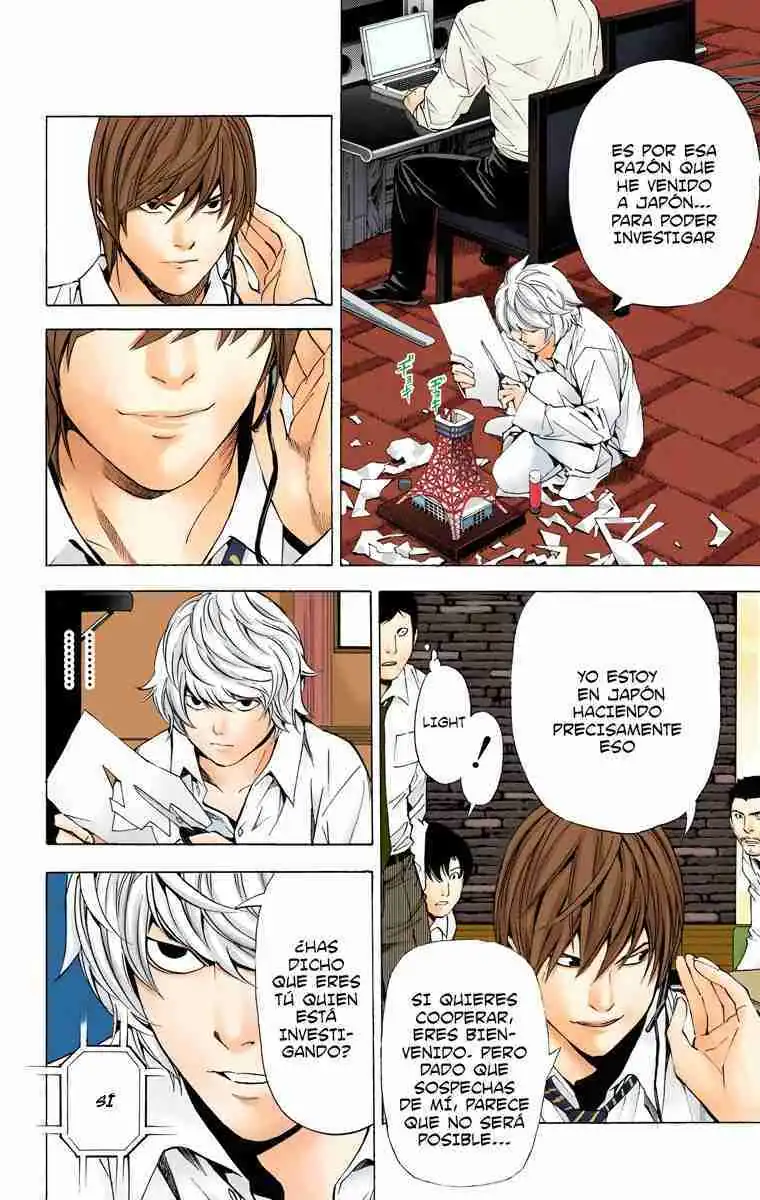 Página 10 — Death Note - full color Capítulo 89