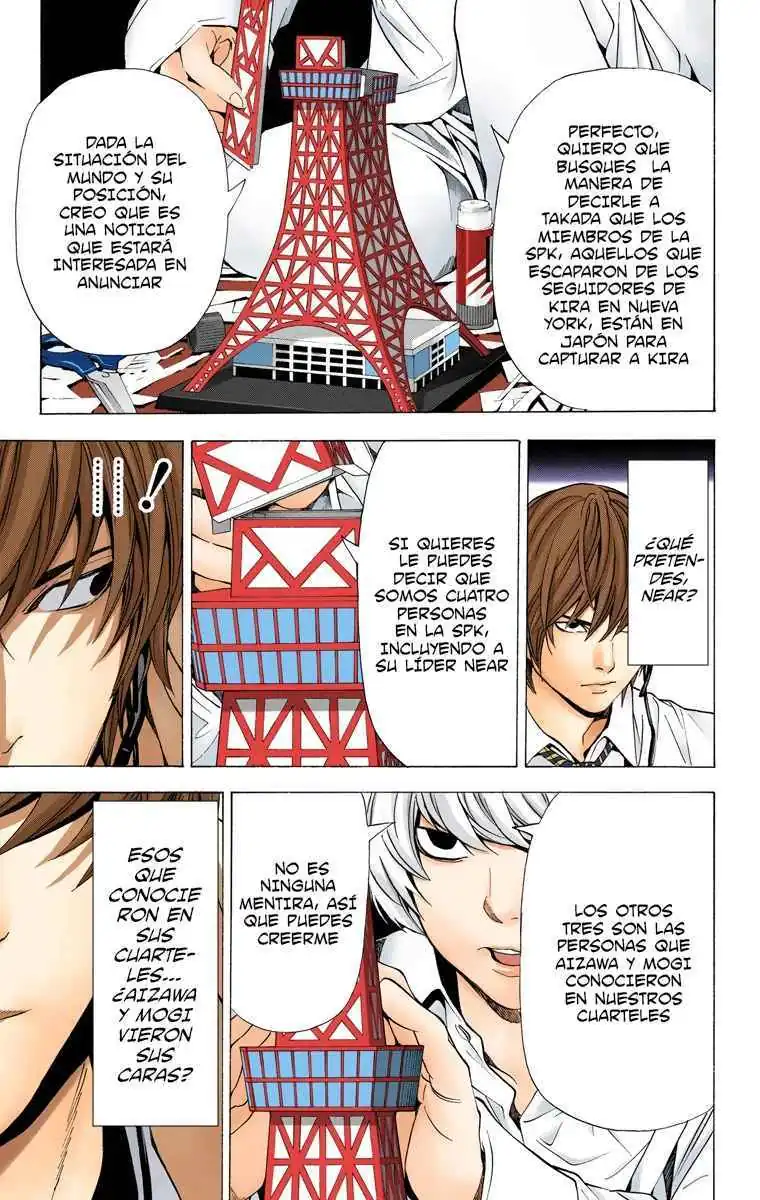 Página 13 — Death Note - full color Capítulo 89