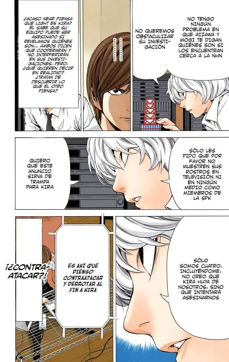 Página 14 — Death Note - full color Capítulo 89