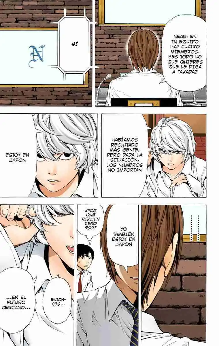 Página 17 — Death Note - full color Capítulo 89