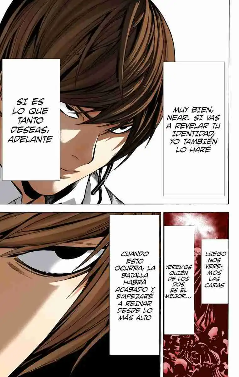 Página 21 — Death Note - full color Capítulo 89