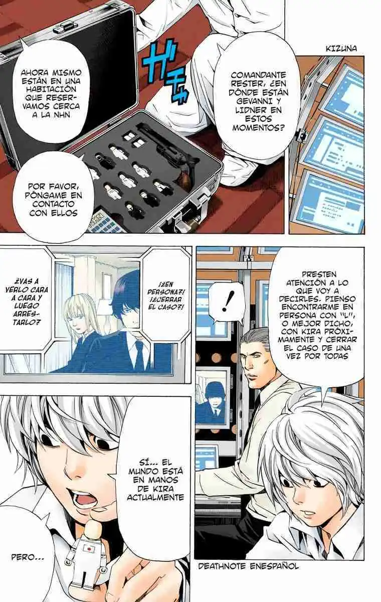 Página 3 — Death Note - full color Capítulo 90