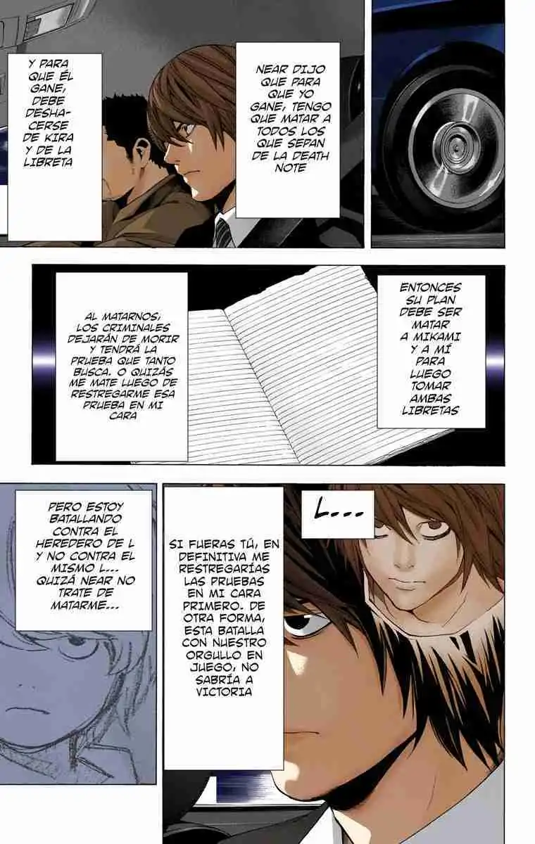 Página 13 — Death Note - full color Capítulo 90