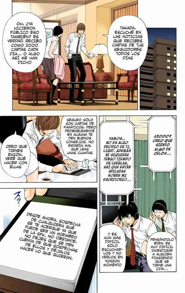 Página 15 — Death Note - full color Capítulo 90