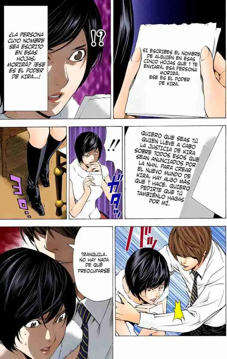 Página 17 — Death Note - full color Capítulo 90