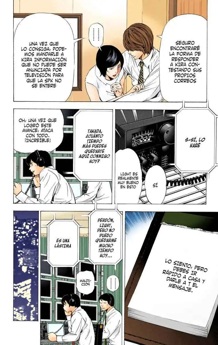 Página 18 — Death Note - full color Capítulo 90