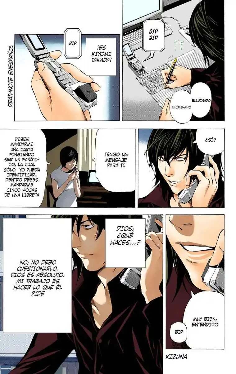 Página 19 — Death Note - full color Capítulo 90