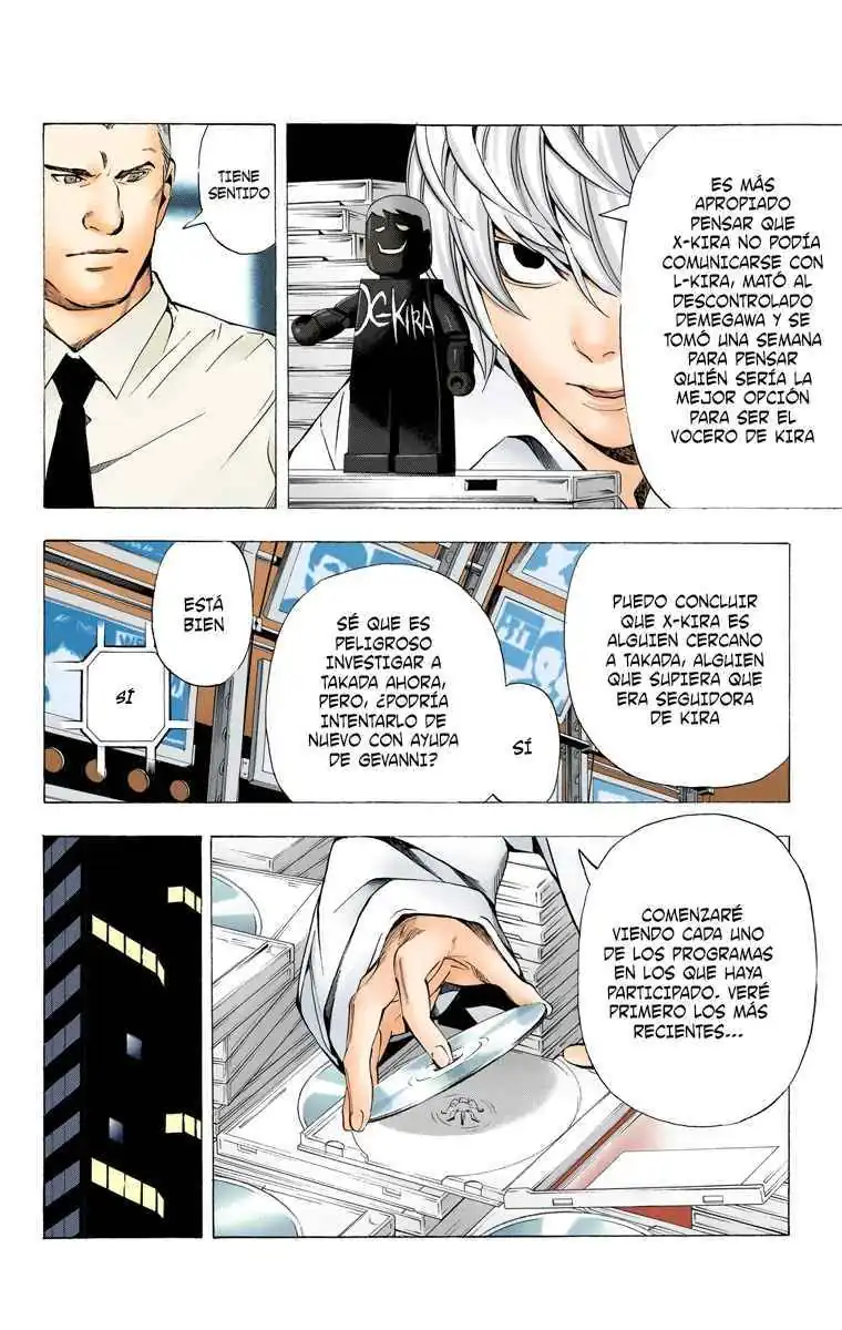 Página 14 — Death Note - full color Capítulo 91