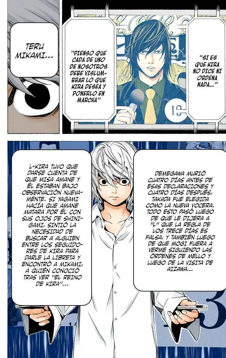 Página 18 — Death Note - full color Capítulo 91