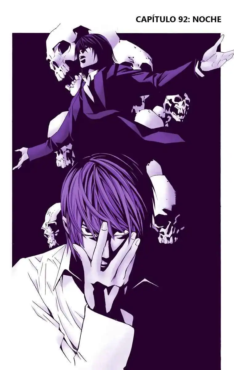 Página 1 — Death Note - full color Capítulo 92